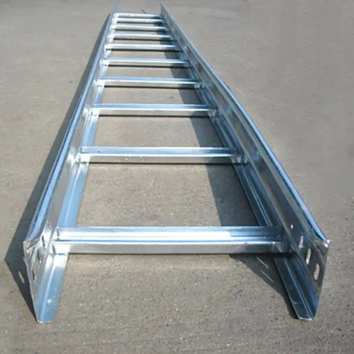 Ladder type galvanized cable tray