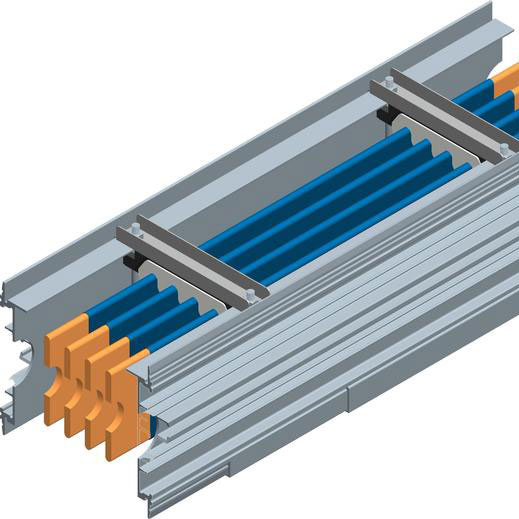 Air type enclosed bus duct
